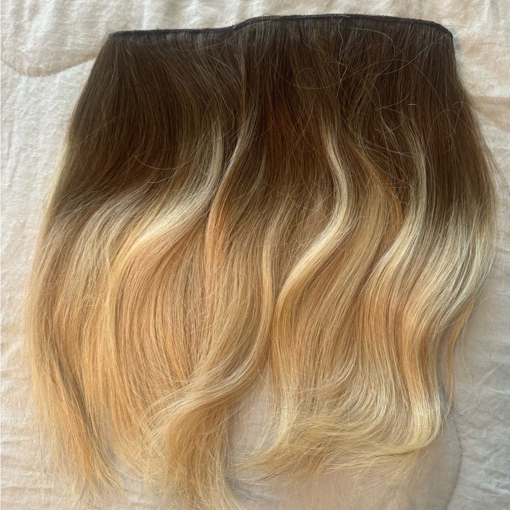 Ombre Brown and Blonde Hair Extensions 14”